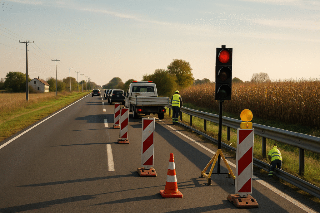 Čenta, naizmenično propuštanje Stajićevo, odbojna ograda IB-13