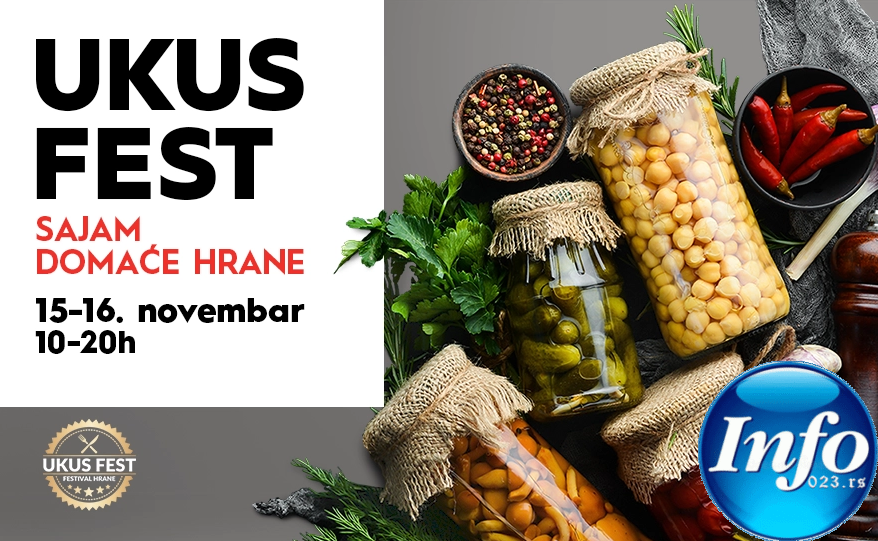 Ukus Fest Zrenjanin – BIG Zrenjanin, novembar, lokalna hrana i degustacije
