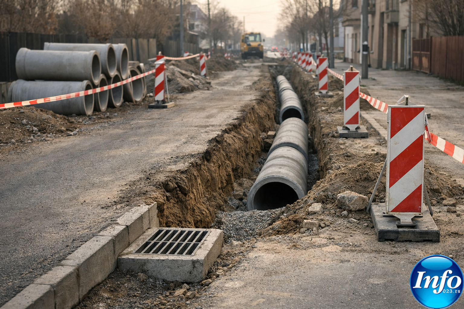 Atmosferska kanalizacija Mošorinska ulica Zrenjanin – potpisan ugovor