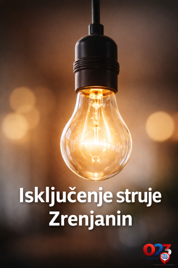Isključenje struje Zrenjanin 14. april 2026: Miletićeva i Stražilovska bez struje