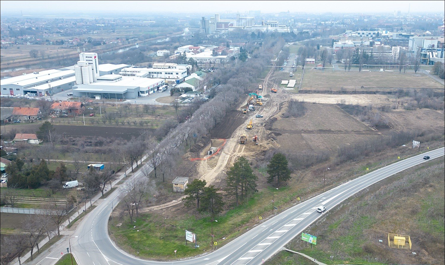 Pančevačka ulica otvorena za saobraćaj u Zrenjaninu