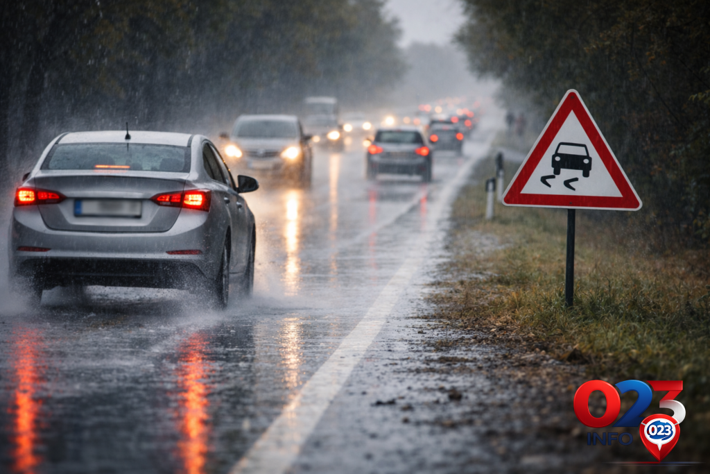 Kiša i saobraćaj u Srednjem Banatu: Oprez zbog padavina i slabije vidljivosti