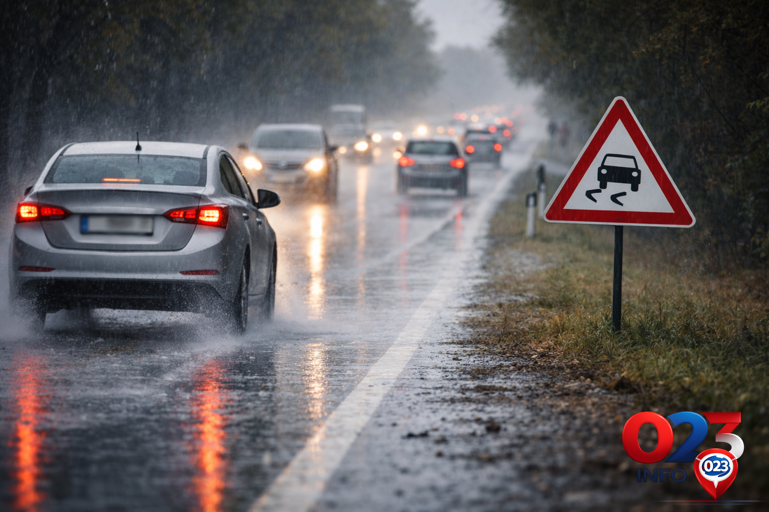 Kiša i saobraćaj u Srednjem Banatu - oprez zbog padavina i slabije vidljivosti