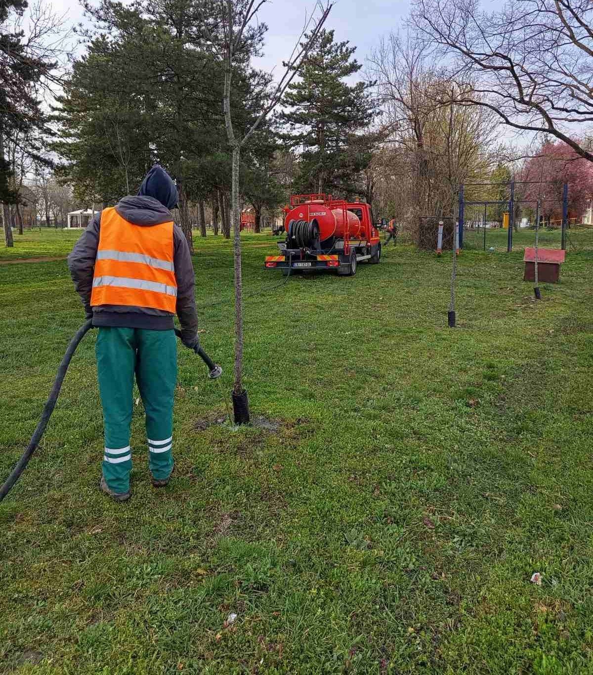 Uređenje Šećeranskog parka i Peskare u Zrenjaninu