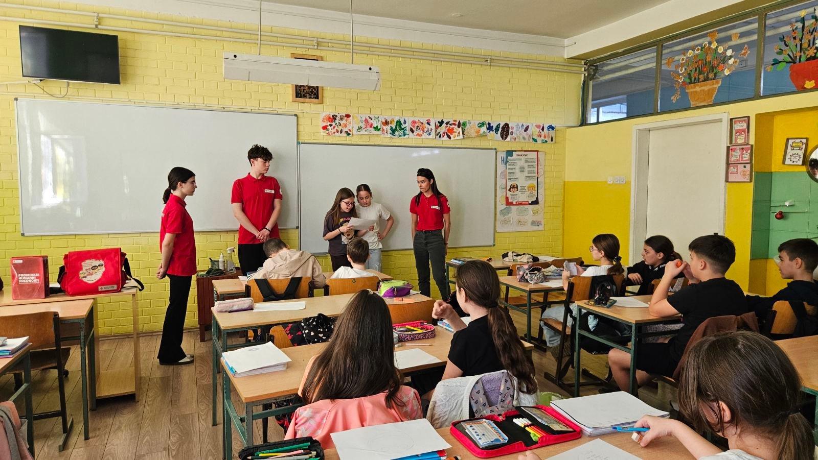 Volonteri Crvenog krsta Zrenjanin održali radionice o toleranciji i nenasilnom rešavanju konflikata