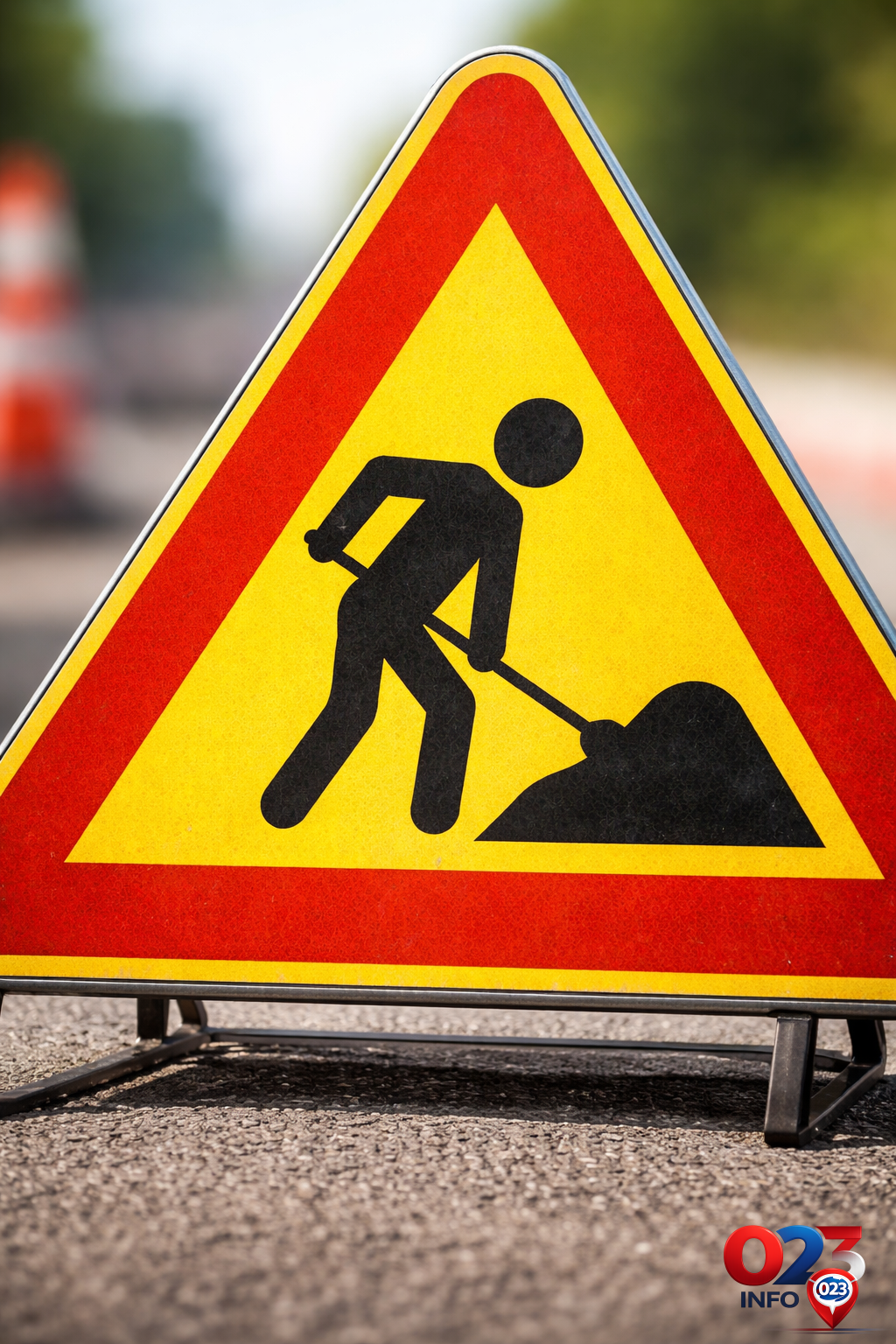 Radovi na putu Zrenjanin Čenta na državnom putu broj 13