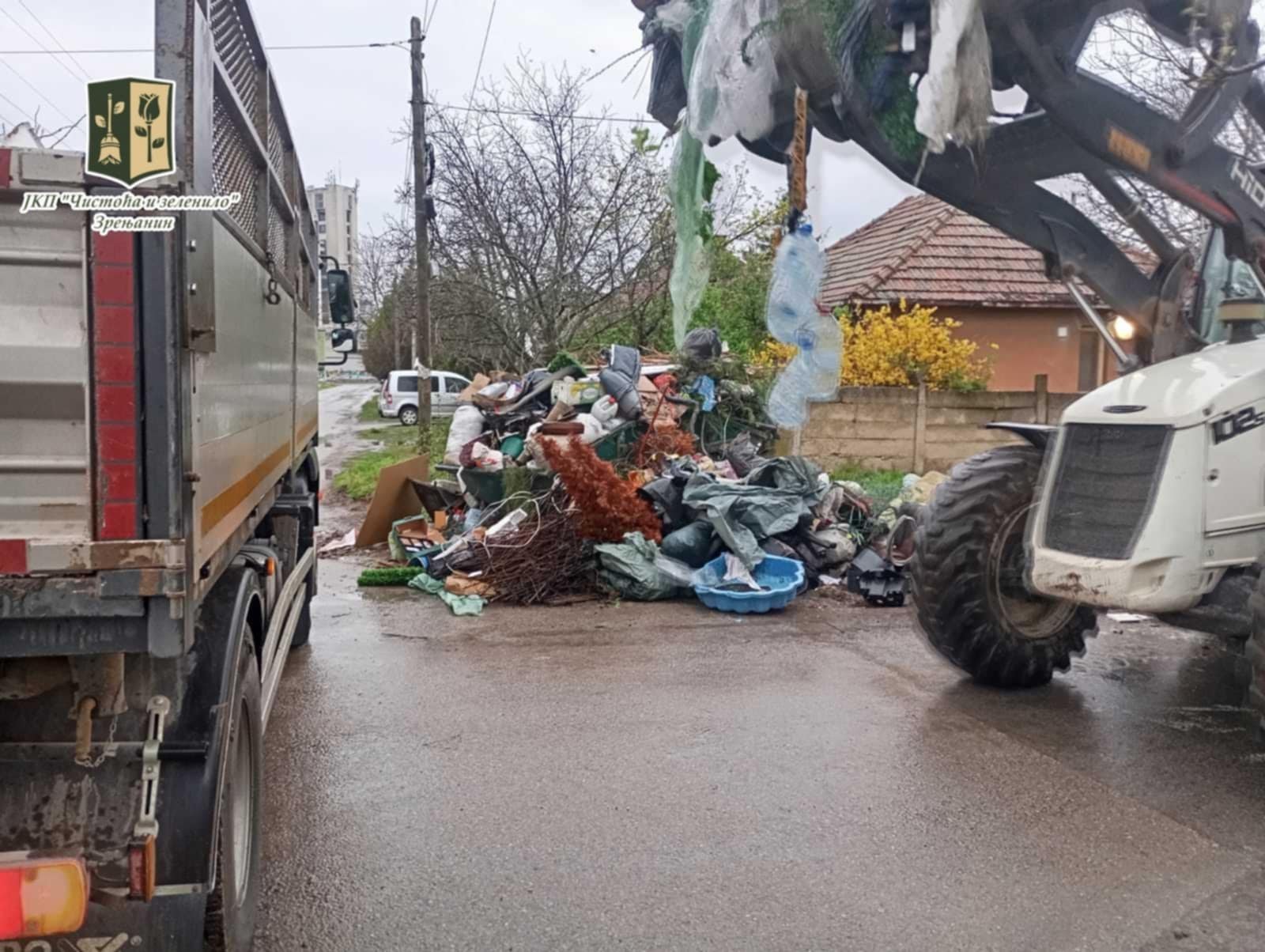 Kabasti otpad Zrenjanin i apel JKP Čistoća i zelenilo građanima