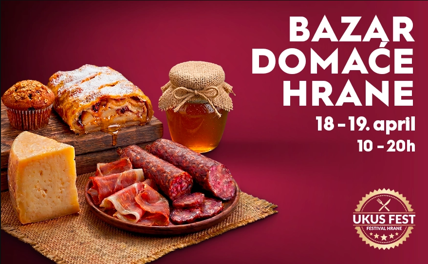 Bazar domaće hrane BIG Zrenjanin 18. i 19. aprila: sirevi, vino, med i domaći ukusi