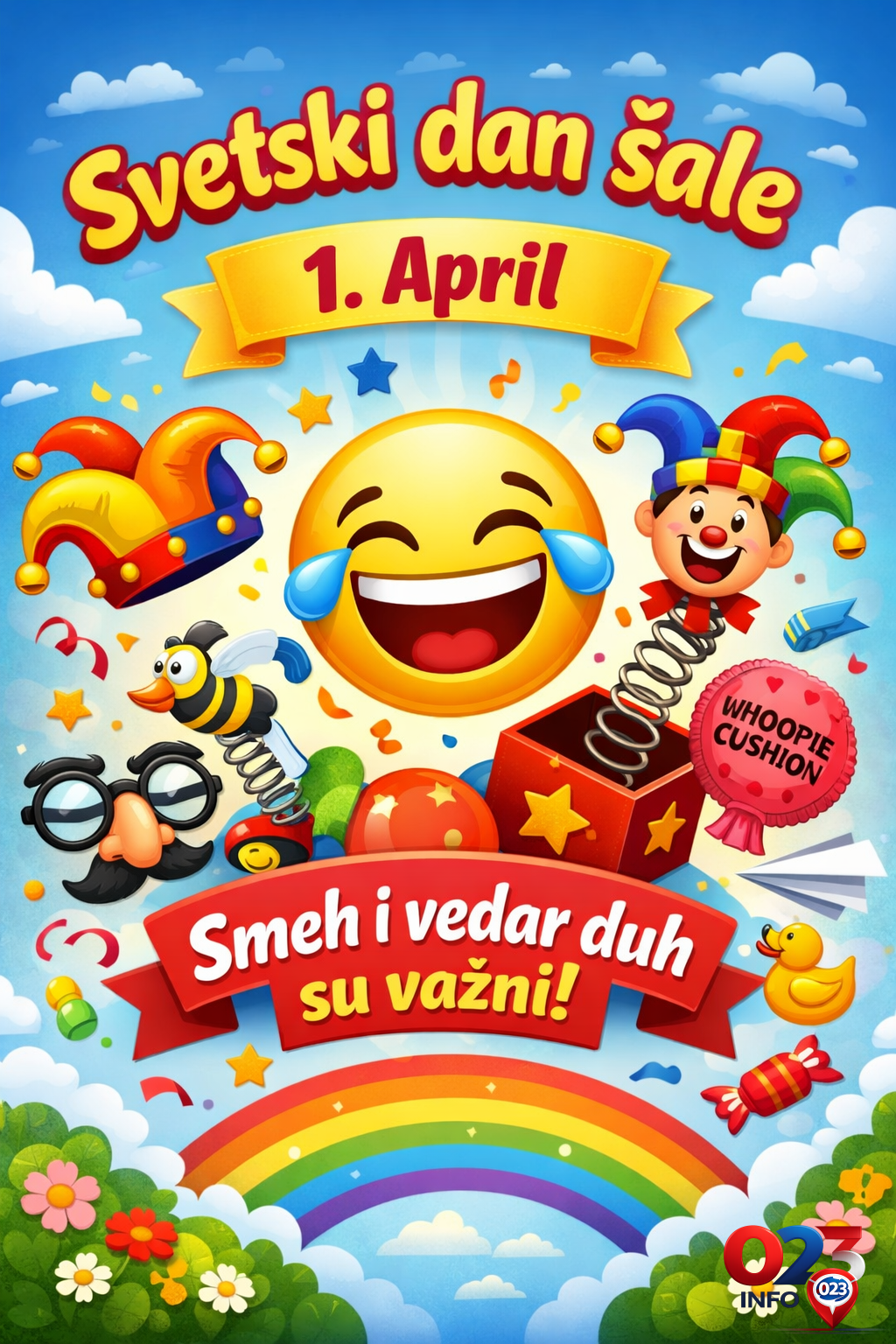 Svetski dan šale 1. aprila – smeh i vedar duh