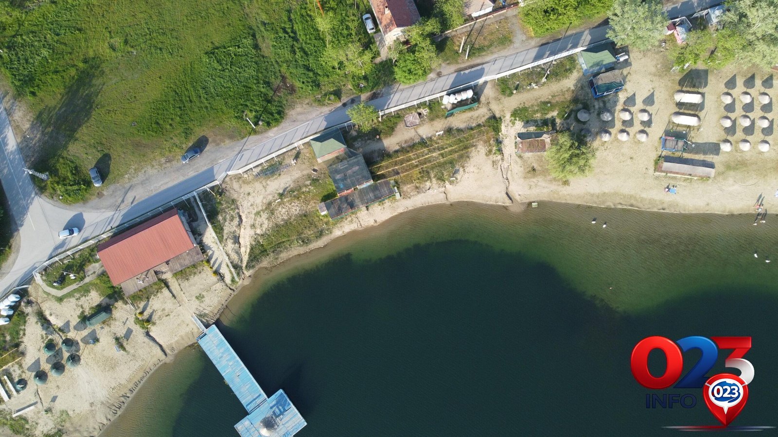Radovi na jezeru kod Palate pravde u Zrenjaninu i zamena dela vode u Jezeru 3