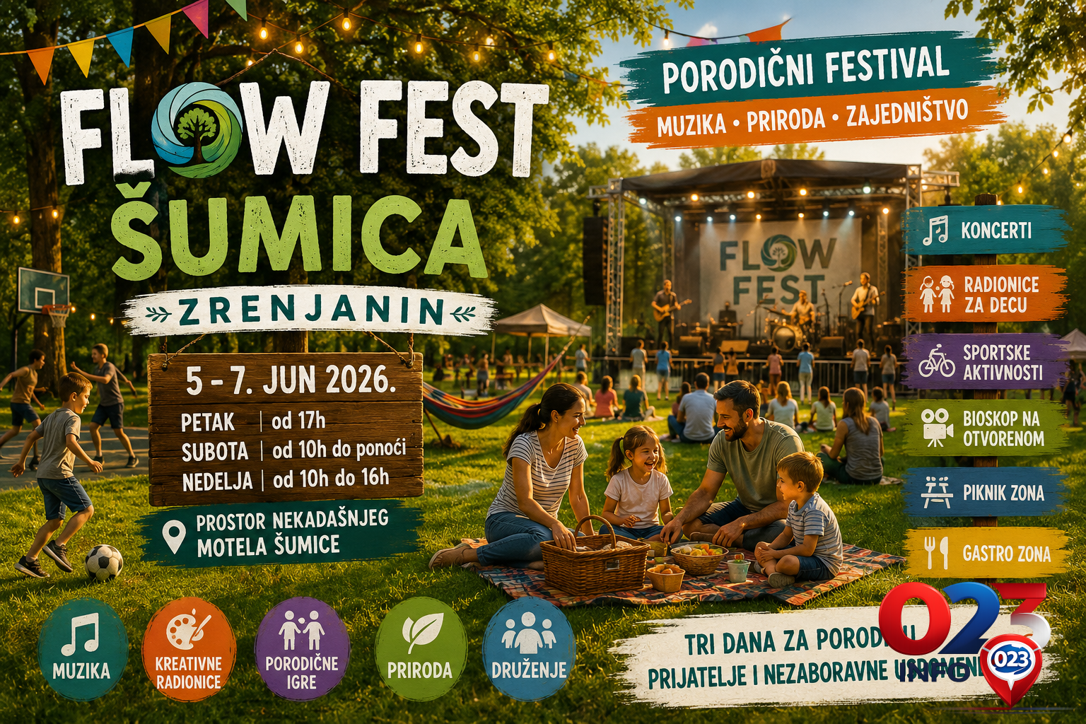 Flow Fest Šumica Zrenjanin 2026