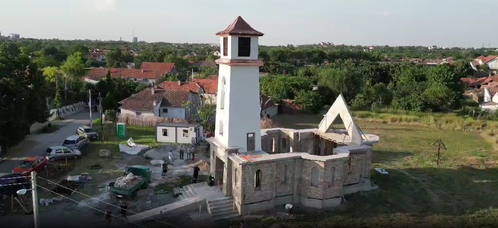 Prva Sveta liturgija u Hramu Svetog Save u Zrenjaninu